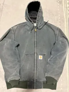 カーハート アクティブジャケット USA 星タグ フェード ハチノス