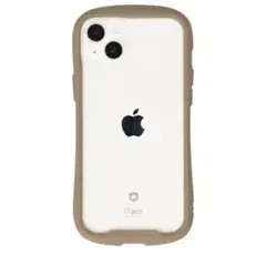 iFace iPhone用ケース ベージュ　iPhone16 Plus専用