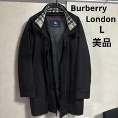 【極美品】Burberry Londonバーバリーロンドン ステンカラーコートL
