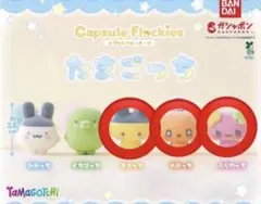 【capsule flockies たまごっち】まめっち めめっち ふらわっち