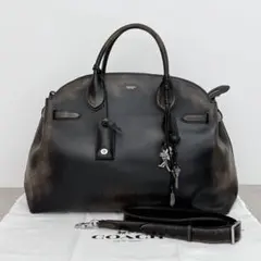COACH ソフト エンパイア キャリーオール バッグ 48 ラブド レザー