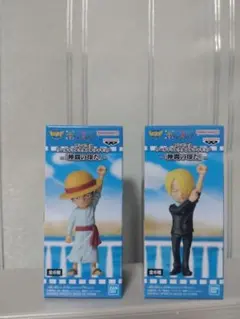 ワンピース ワーコレ仲間の印だ　ルフィ サンジ