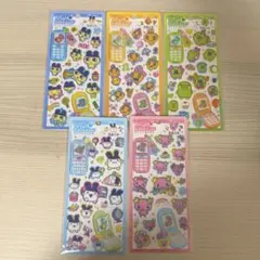 平成はっぴーフォンステッカー　たまごっち　シール　まめっち　めめっち　くちぱっち