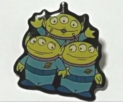 (非売品)しまむら/トイストーリー/リトルグリーメン/ピンバッジ/ディズニー
