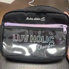 LUV HOLIC 透明ポケット ショルダーバッグ