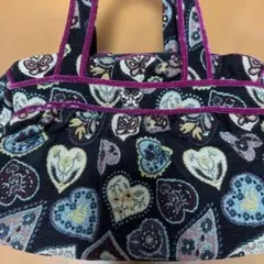 ANNA SUI トートバッグ ハート柄 蝶チャームのサムネイル