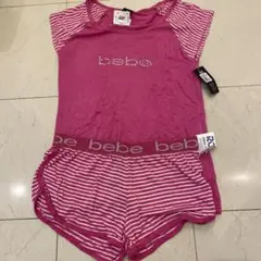 新品未使用　bebe ピンク ストーン付きルームウェア M