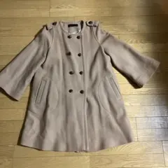 お値下げZARAクルミボタンベージュコートMのサムネイル