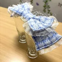 アイドル、カチューシャ風ヘアクリップ、ブルー