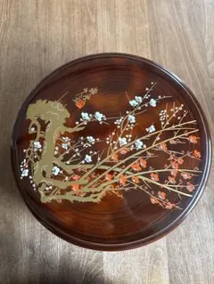 螺鈿細工 円卓 座卓 伝統工芸品 お膳 - メルカリ