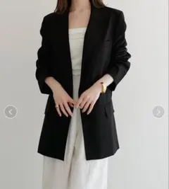 celon wool belted tailored jacket