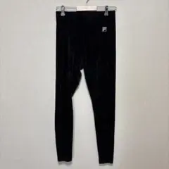 美品】FILA（フィラ）ベロア風 ジョガーパンツ Mサイズ