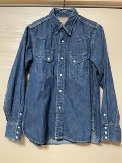 デニムダンガリー  デニムシャツ  size150