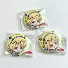 リード 缶バッジ 入間 まるくじ デビかわパーカー チェックセーラー