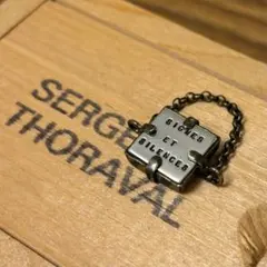SERGE THORAVAL　ため息と静寂　シルバー　リング　［12号］