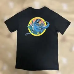 JURASSIC WORLD・JURASSIC PARK・両面プリント・黒・M