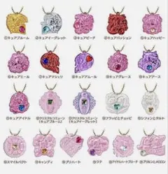 プリキュア ジュエリーチャーム6点セット