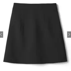 インパン裏地付き台形ミニスカート[at1531]