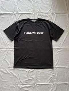 キャバレーポバール STENCIL LOGO TEE SUMI XLのサムネイル