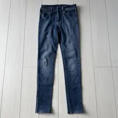 ユニクロ　ウルトラストレッチ　スキニーデニム　サイズ25インチ(63.5センチ)