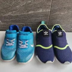 NIKE　adidas　キッズ　スニーカー　セット売り