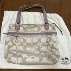 ノブ様　COACH シグネチャー トートバッグ