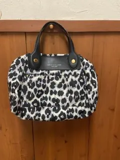 【マークジェイコブス】豹柄ナイロントートバッグ