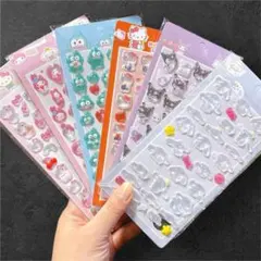 クリスマスセール♡うるちゅるボンボンドロップシール6枚セット♡高品質♡