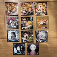鬼滅の刃 シール まとめ売り 煉獄杏寿郎 猗窩座 時透無一郎など 11枚セット