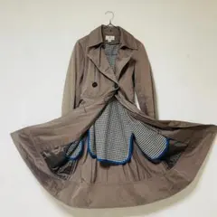 KUMIKYOKU 組曲 サイズM トレンチコート ライナー付き ブラウン