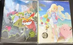 ポケモンカード　カードファイルセット　N リーリエ　バトルパートナーズ