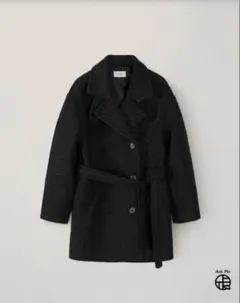 OHOTORO Oriental Duffle Coat BLACK oriental duffle coat | OHOTORO