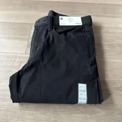GU ブラック ウルトラストレッチスキニーパンツ