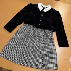 ファミリア　フォーマル　フォーマルワンピース　ボレロ　セットアップ　120