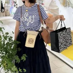 SEVEN TEN by MIHO KAWAHITO ボーダー刺繍Tシャツのサムネイル
