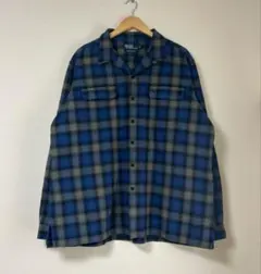 Subculture WOOL CHECK SHIRT / BLUE キムタク - メルカリ