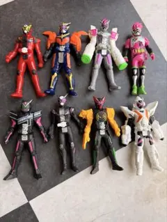 仮面ライダー エグゼイド フィギュア 8セットのサムネイル