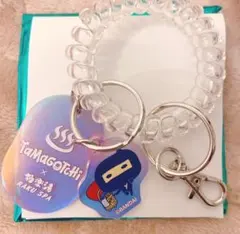 たまごっち 極楽湯 ロッカーキー風アクリルキーホルダー ござるっち