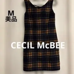 [美品]CECIL McBEEノースリーブワンピースM