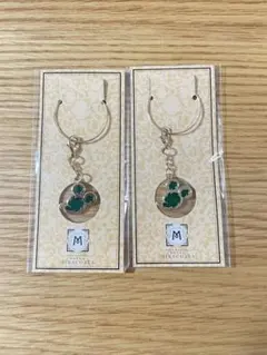 新品未開封 ホテルミラコスタ グラスマーカー ミッキー 緑 2個 ディズニーシー