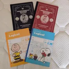 ノート 4冊セット ミッキー スヌーピー