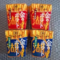 湖池屋 金のポテト 4個セット 王道のり塩 やみつき塩