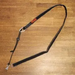 topologie ショルダーストラップ 黒/グレー フック壊れあり