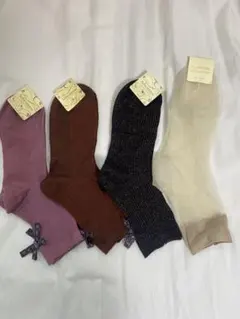 [ 新品未使用 ]チュチュアンナ　靴下4足セット