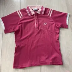 YONEX バドミントン ウェア ポロシャツ ピンク