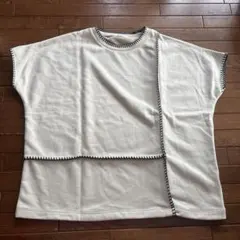 nico and… Tシャツ　ベージュ