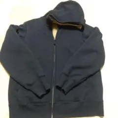 ユニクロネイビー フルジップ パーカー 160
