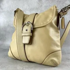 良品✨コーチ ショルダーバッグ レザー 本革 SOHO ソーホー金具 斜め掛け