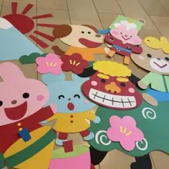 【ミニー 様専用です】 壁面　1月　「お正月」