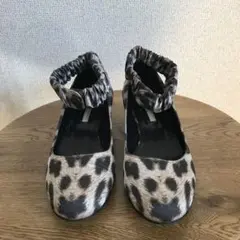 希少 STELLA McCARTNEY ビンテージ ヒョウ柄 パンプス 36のサムネイル